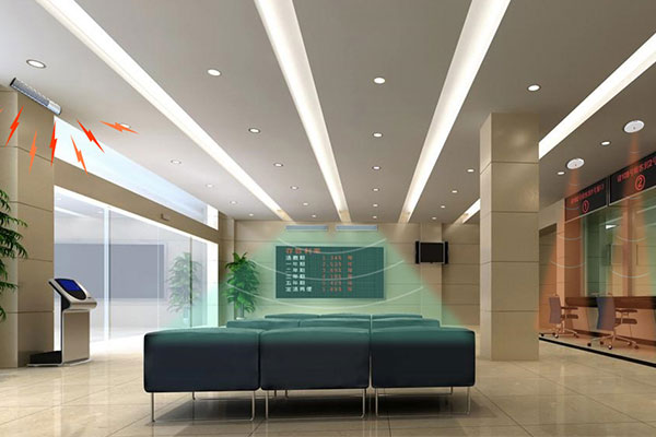 Directional Speaker Combined with TV Screen / LED Screen
