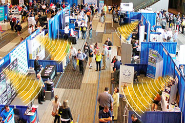 Super Directional Speaker in Exhibition & Booth