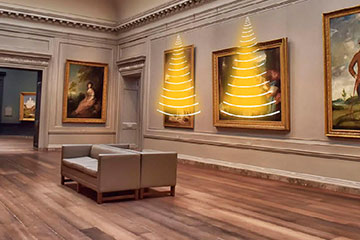 Super Directional Speaker in Museum & Gallery