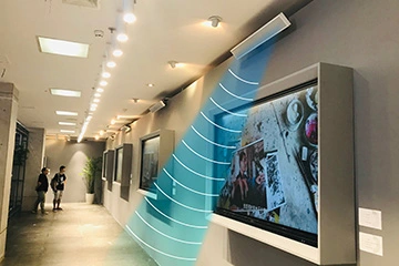 Super Directional Speaker in Digital Signage & Kiosks
