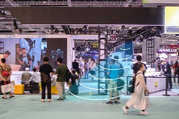 Super Directional Speaker in Exhibition & Booth